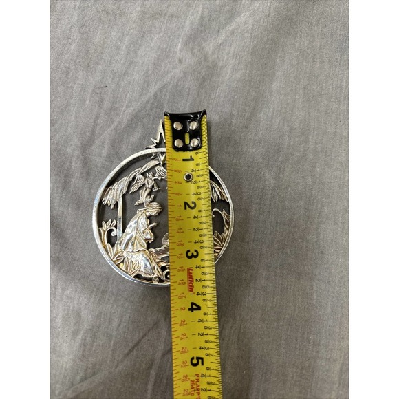 Vintage GORHAM SILVERPLATE MANGER SCENE Christmas Ornament w/Box FS BnftsCharity - Picture 9 of 9